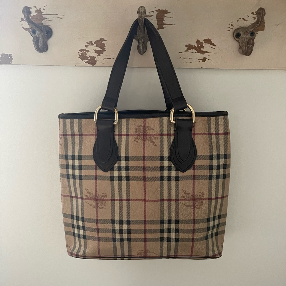 Genuine Burberry Small Tote Bag